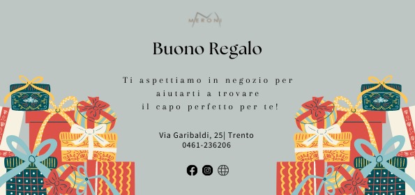 Buono Regalo Gift Card MeroniStore Trento